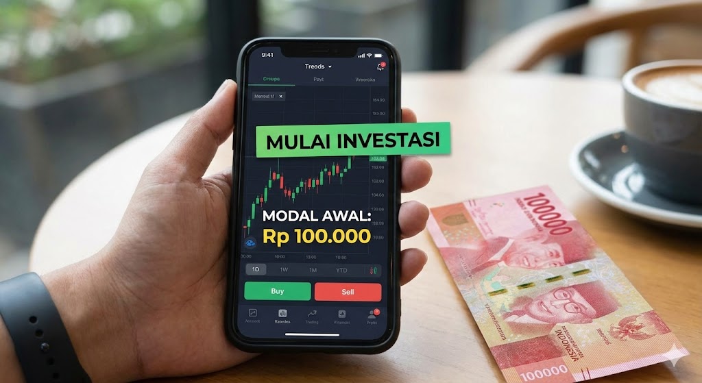 Tak Perlu Kaya Dulu, Investasi Saham Modal Rp100 Ribu Kini Jadi Pilihan Anak Muda