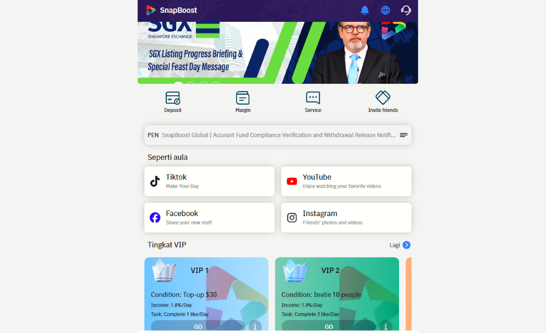 Aplikasi SnapBoost Viral 2026