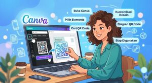 Cara membuat kode QR di Canva