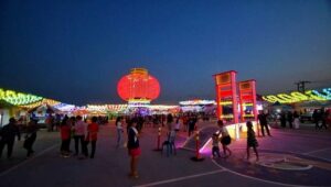 Sriwijaya Lantern Festival resmi dibuka di Palembang.